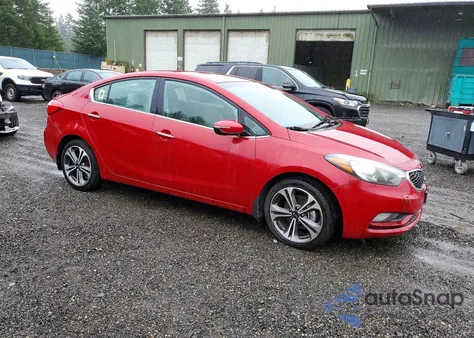 2015 Kia Forte Ex z USA, uszkodzony, nr VIN KNAFX4A82F5316641
